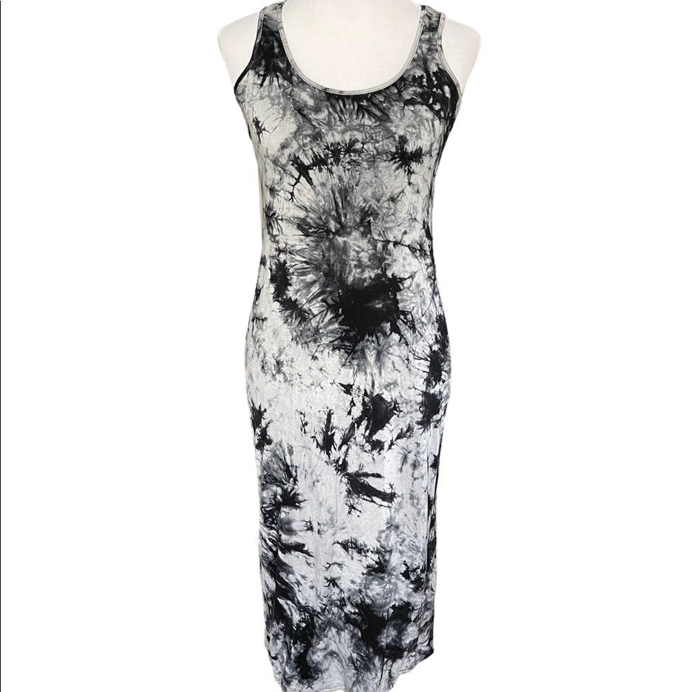Peyton Jenson Maya sleeveless tie dye midi dress - Picture 2 of 11